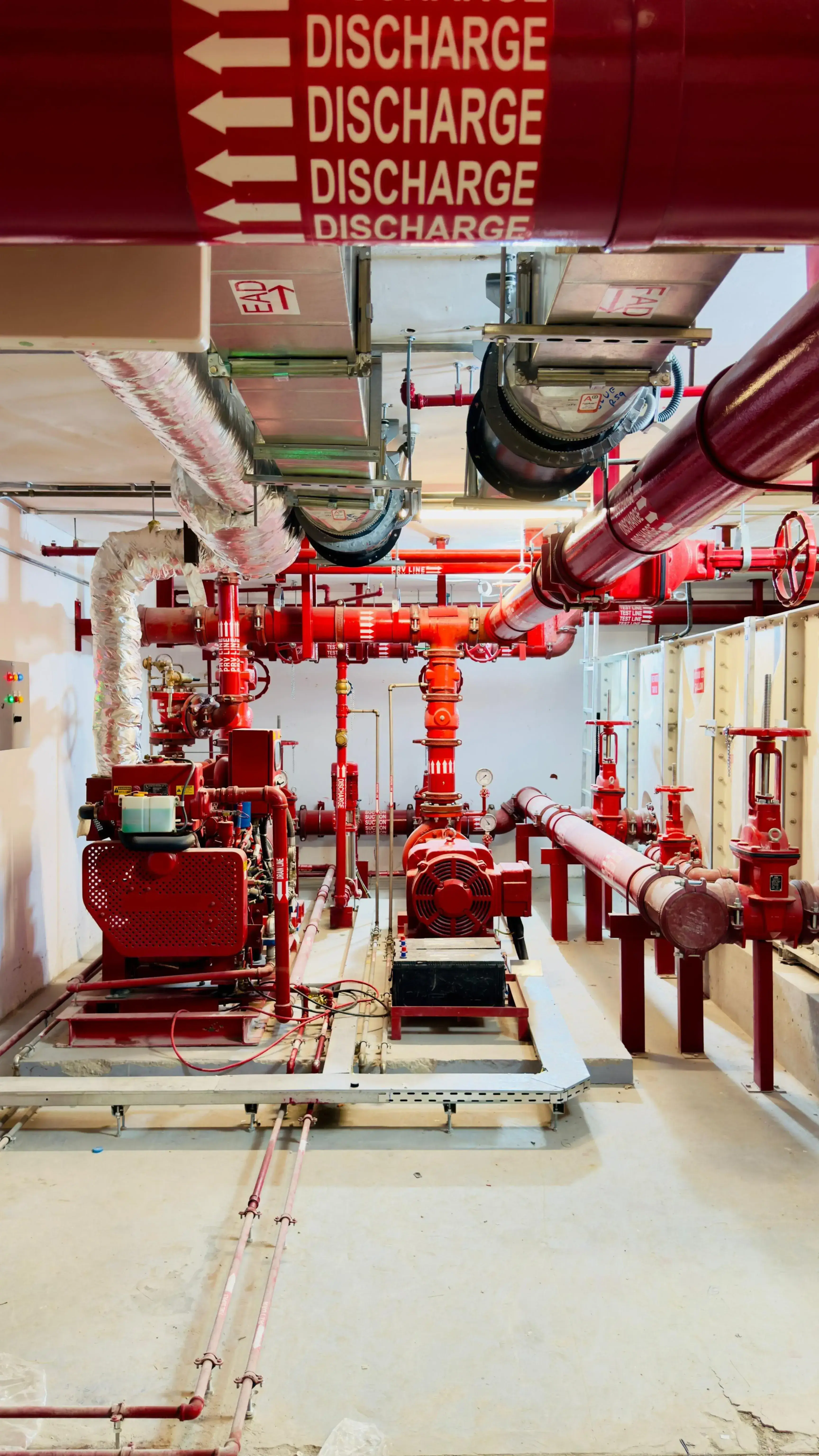 Fire Fighting Pump Room at Old Airport Road